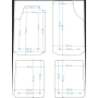 Dywaniki ECONOMY Audi A2 1999-2005r. - na Zamówienie kolory do wyboru.