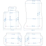 Dywaniki welurowe BMW Seria 7 F01 2008-2012r. (RWD przed liftem) w jakości ECONOMY - na Zamówienie kolory do wyboru.