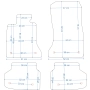 BMW Seria 7 F01 2008-2012r. LCI (RWD po lifcie) Dywaniki welurowe w jakości OP - na Zamówienie kolory do wyboru