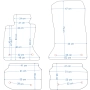 BMW Seria 5 F10/F11 xDrive 2010-2013r. Dywaniki welurowe w jakości ECONOMY - na Zamówienie kolory do wyboru.