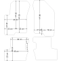 Dywaniki welurowe Dodge Caliber 2006-2011r. w jakości ECONOMY - na Zamówienie kolory do wyboru