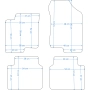 Hyundai Sonata 2005-2011r. Dywaniki welurowe w jakości LUX - na Zamówienie kolory do wyboru.