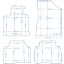 Dywaniki welurowe Kia Sorento 2012-2014r. w jakości Economy - na zamówienie kolory do wyboru.