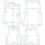 Dywaniki welurowe Mercedes A-Klasa W169 2004-2012r. w jakości Silver - na Zamówienie kolory do wyboru