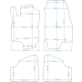 Opel Astra G 1998-2009r. Dywaniki welurowe  w jakości DIAMOND - na Zamówienie kolory do wyboru.