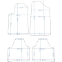 Peugeot 607 2000-2010r. Dywaniki welurowe w jakości Platinum - na Zamówienie kolory do wyboru.