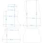 BMW Seria 5 E60/E612003-2010r. Dywaniki welurowe Economy (czarne SE017)