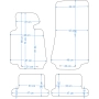 BMW Seria 8 E31 1989-1999r. Dywaniki w jakości DIAMOND - na Zamówienie kolory do wyboru.